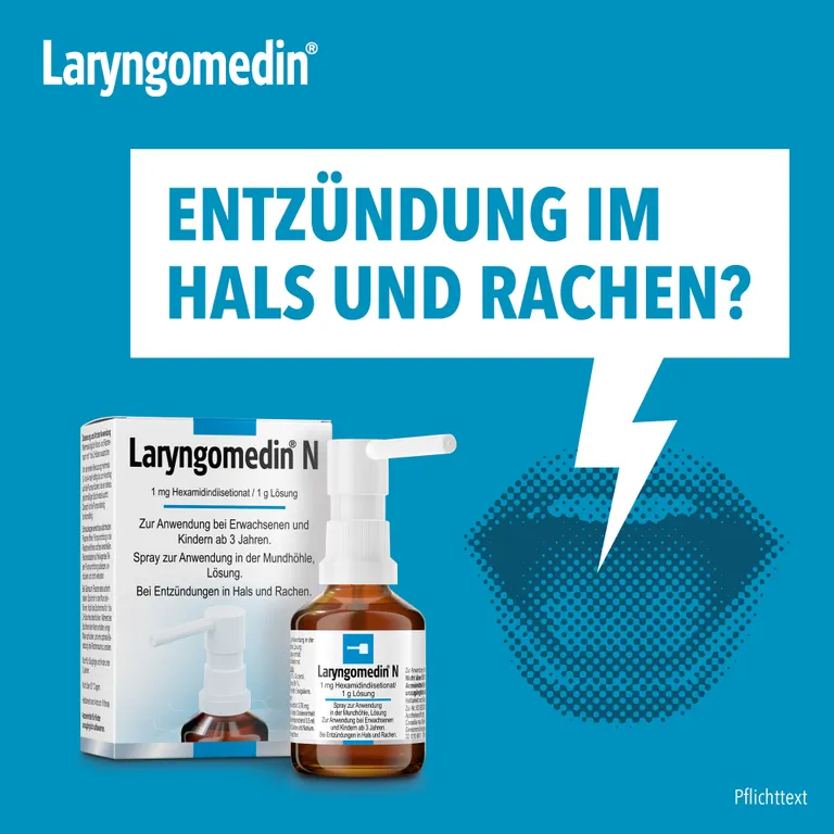 shopapotheke Laryngomedin® N Spray bei Entzündungen im Mund- und Rachenraum Tiefpreis