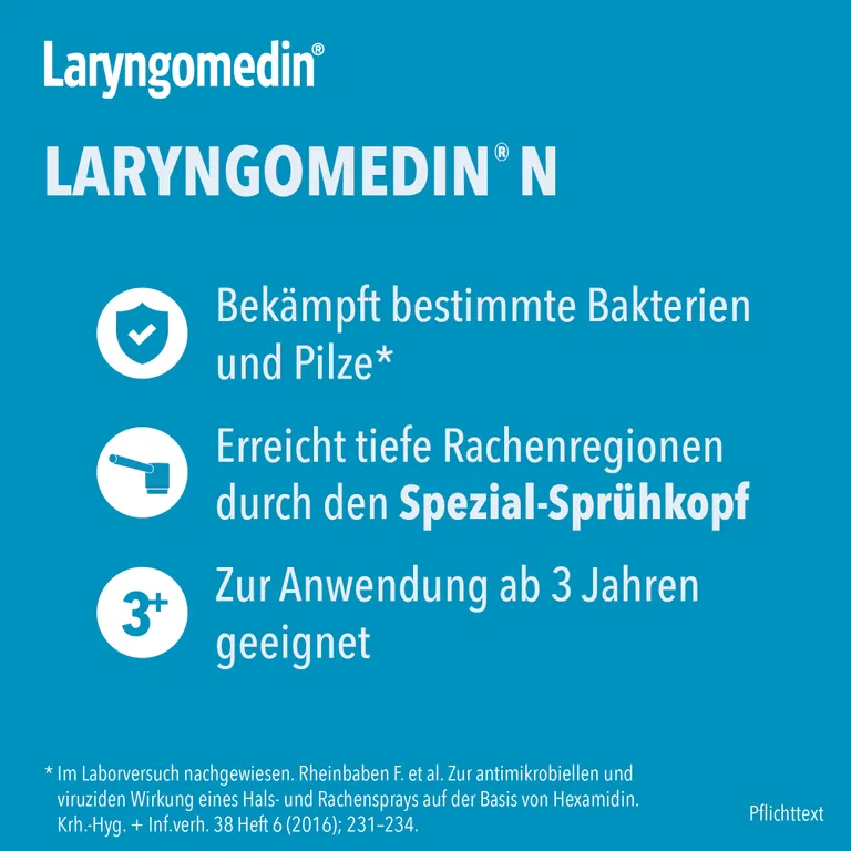 shopapotheke Laryngomedin® N Spray bei Entzündungen im Mund- und Rachenraum Tiefpreis
