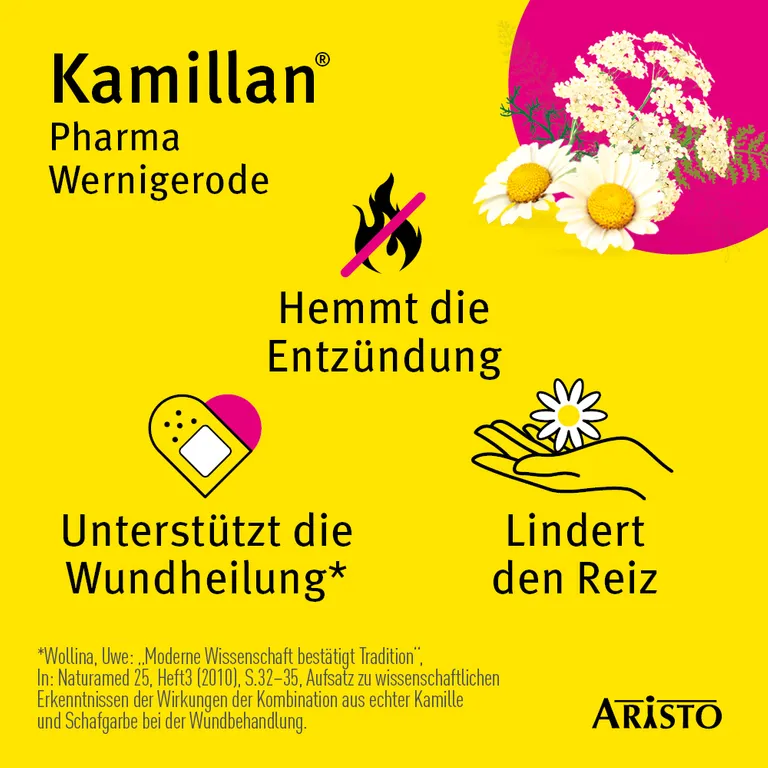 shopapotheke Kamillan® Pharma Wernigerode - Natürlich gegen Entzündungen der Haut- und Schleimhäute – Unterstützt die Wundheilung & lindert den Reiz Bis zu 65% Rabatt