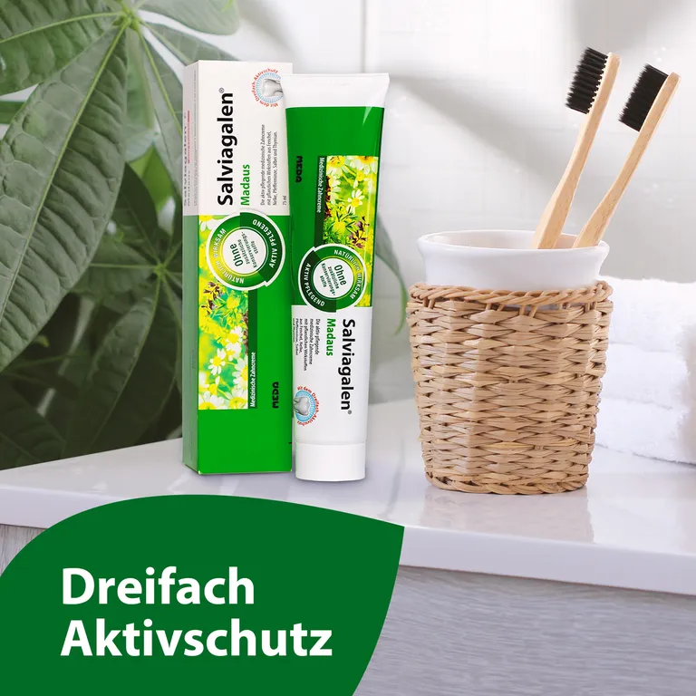 shopapotheke Salviagalen Madaus - Medizinische Zahnpasta ohne Fluorid Riesige Rabatte