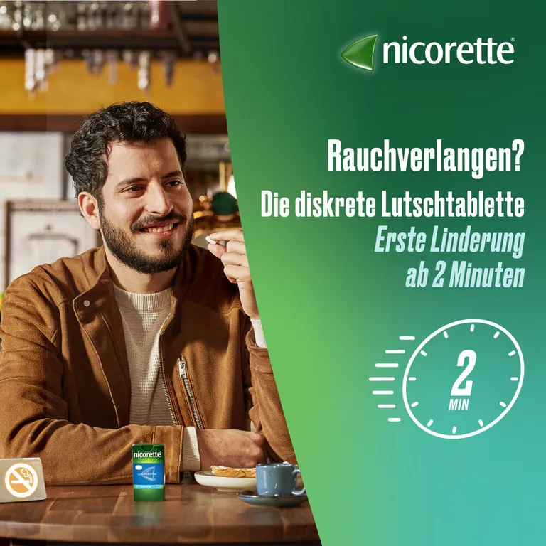 shopapotheke nicorette Lutschtablette freshmint 4 mg Nikotin zum Rauchen aufhören Rabatte dieses Monats