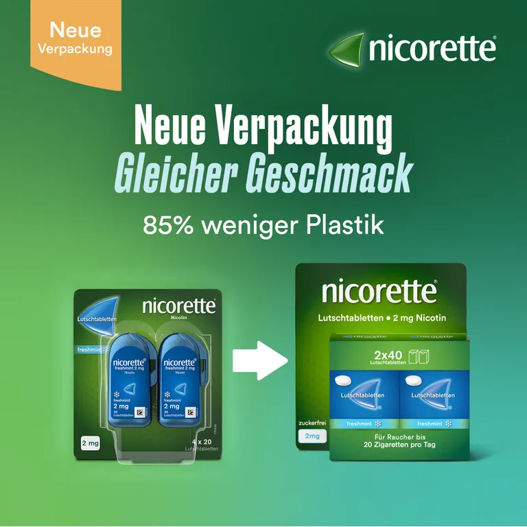 shopapotheke nicorette Lutschtablette freshmint 4 mg Nikotin zum Rauchen aufhören Rabatte dieses Monats