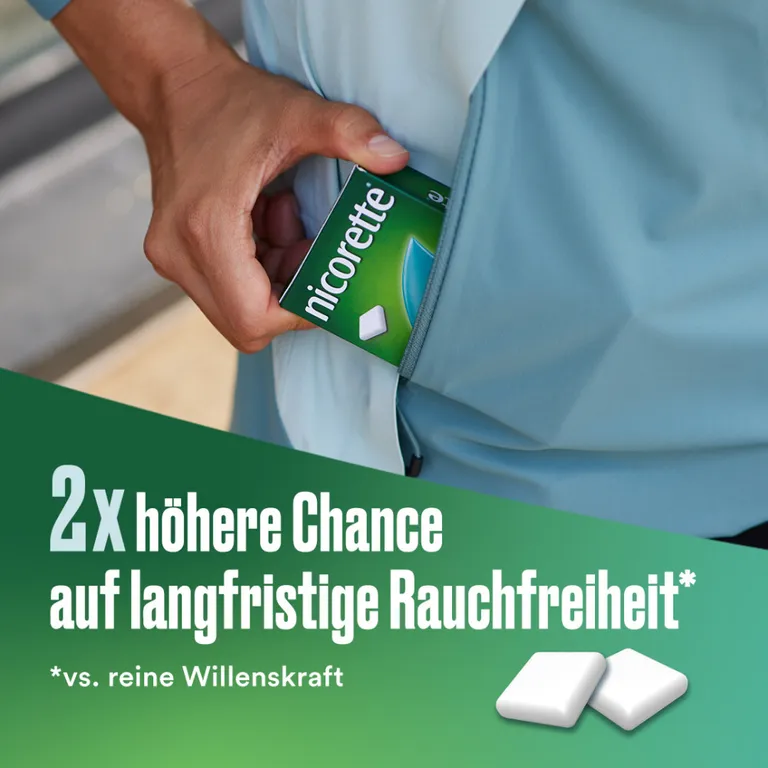 shopapotheke nicorette 4 mg Nikotinkaugummi whitemint zum Rauchen aufhören Fabrikverkauf