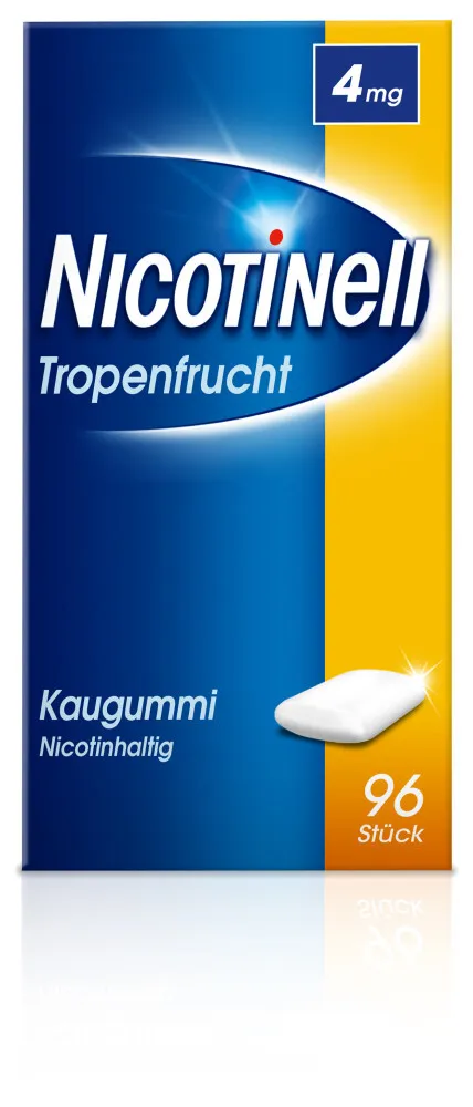 shopapotheke Nicotinell® 4 mg Tropenfrucht Kaugummi Kostenloser Versand