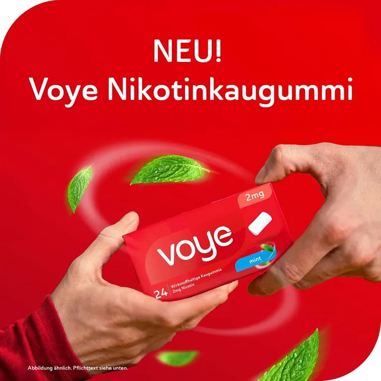 shopapotheke Voye Mint 4mg wirkstoffhaltiges Kaugummi Fabrikpreis