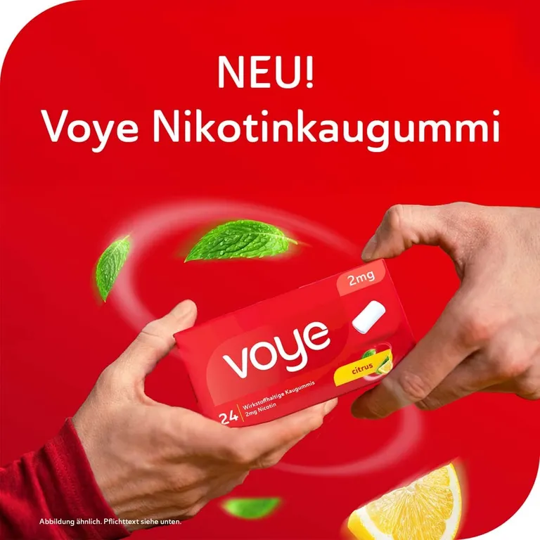 shopapotheke Voye Citrus4 mg wirkstoffhaltiges Kaugummi Sonderangebot
