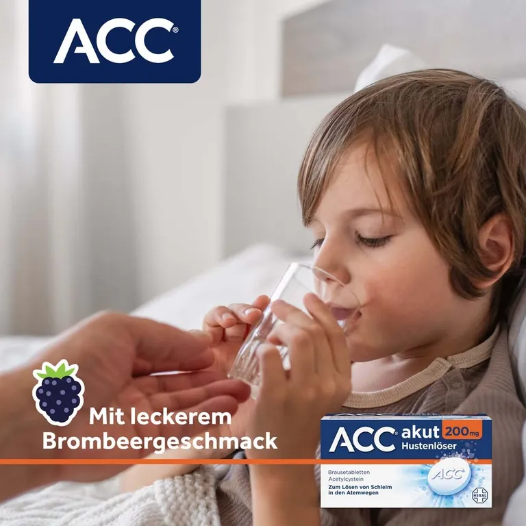 shopapotheke ACC® akut 200 mg bei Husten - Schleimlöser für die ganze Familie ab 2 Jahren Black Friday
