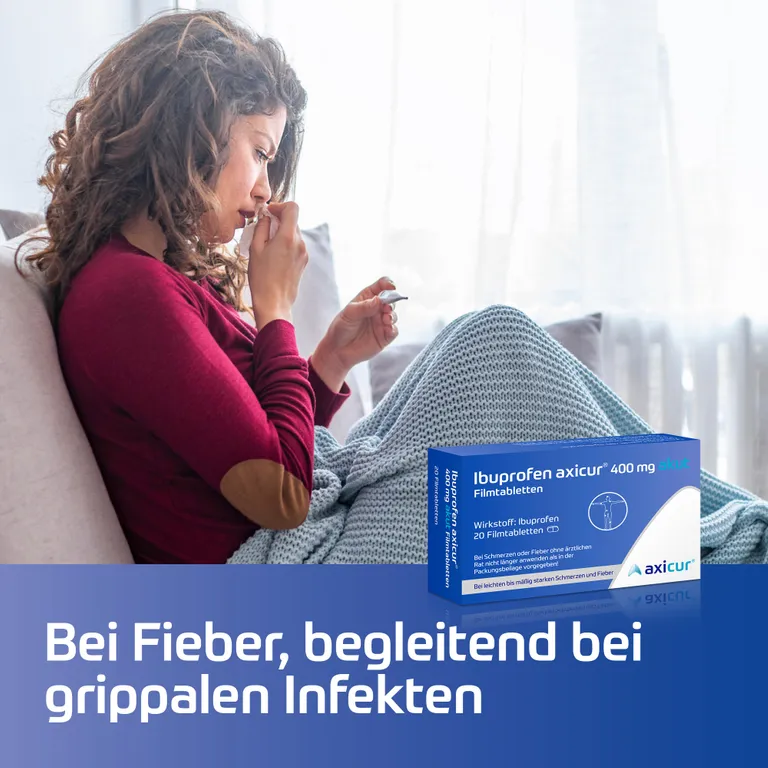 shopapotheke Ibuprofen axicur® 400 mg akut Filmtabletten Lagerräumung
