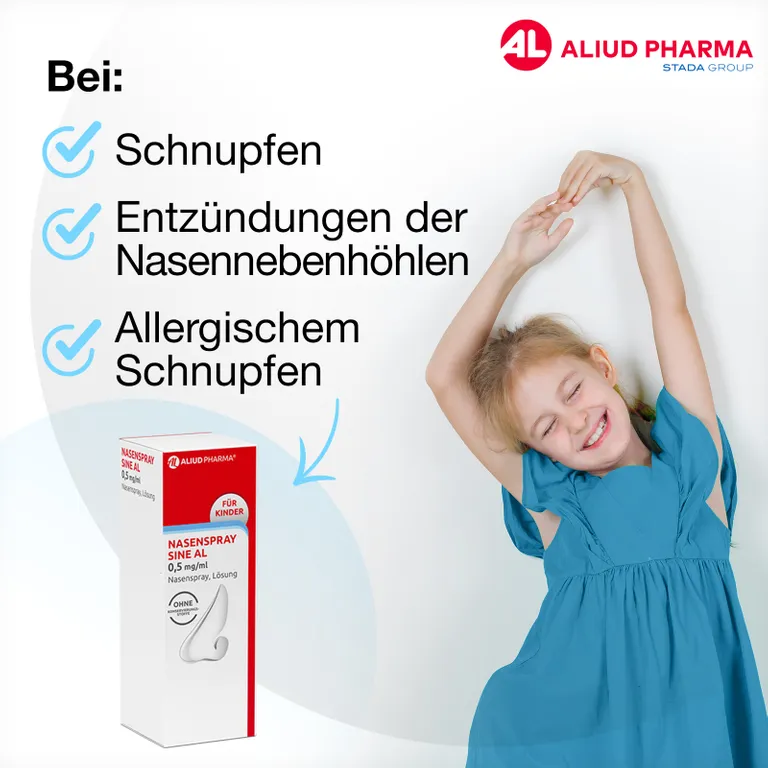 shopapotheke Nasenspray sine AL 0 5 mg / ml bei Schnupfen Wochenangebot