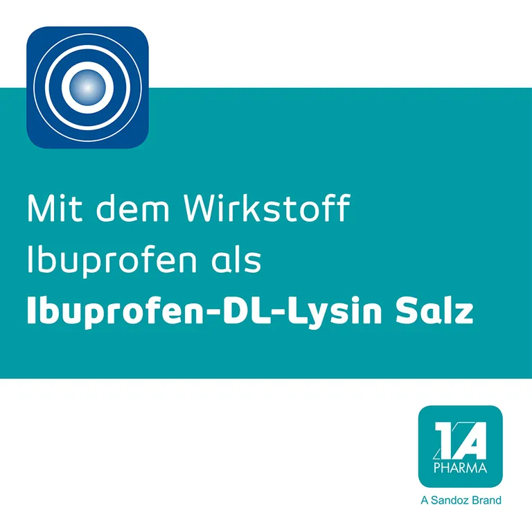 shopapotheke Ibu-Lysin - 1A Pharma® 400 mg Letzter Tag