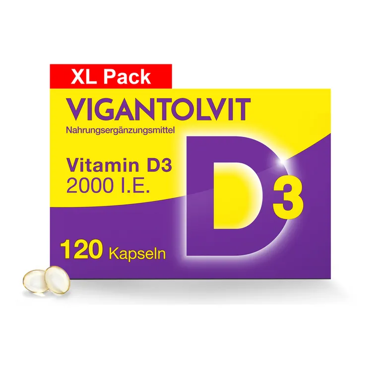shopapotheke Vitamin D3 2000 I.E. VIGANTOLVIT Weichkapseln hochdosiert Sonderangebot der Fabrik