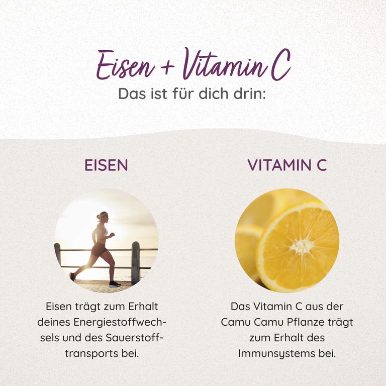 shopapotheke MYLILY Powerfrau - Eisen + Vitamin C Super Rabatt