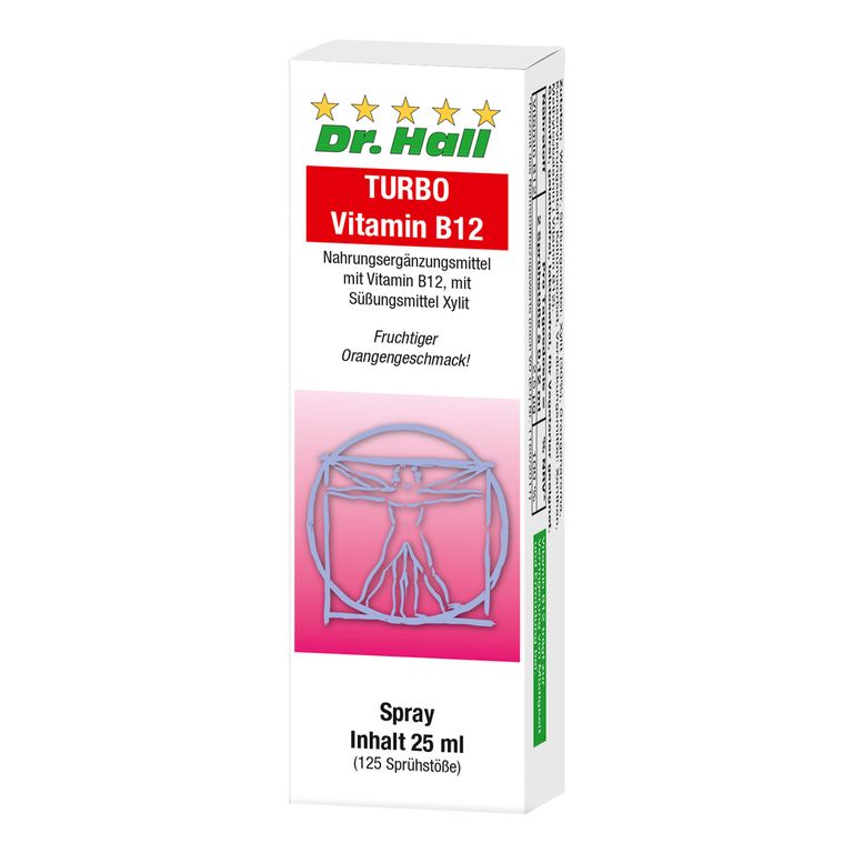 shopapotheke Dr. Hall TURBO Vitamin B12 Spray Im Verkauf