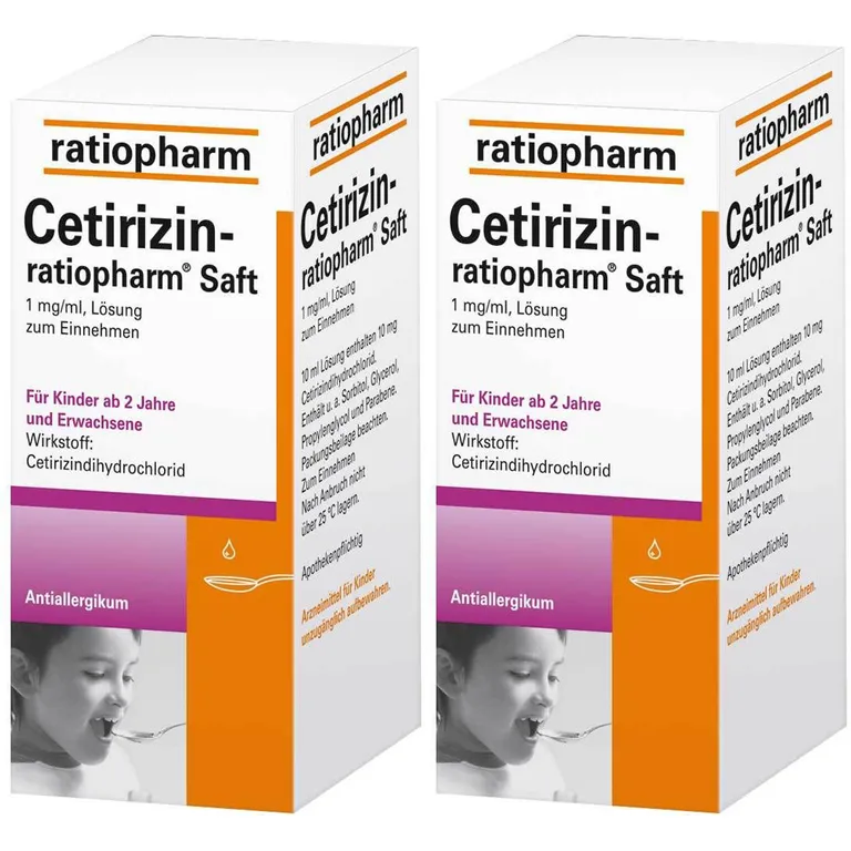 shopapotheke Cetirizin-ratiopharm® Saft Versandkostenfrei