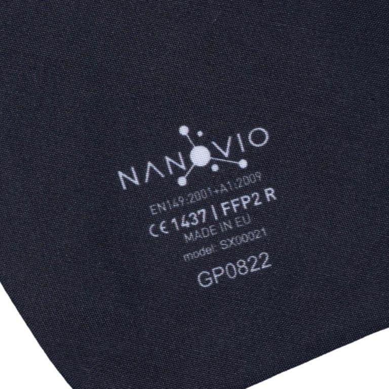 shopapotheke Nanovio FFP2 Maske wiederverwendbar I Black I Nano Maske aus Europa Großer Ausverkauf