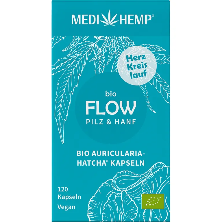 shopapotheke MEDIHEMP Bio FLOW Auricularia-HATCHA® Kapseln Saisonschlussverkauf