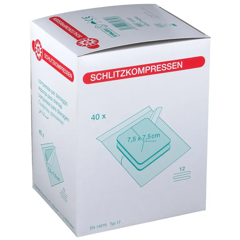 shopapotheke NOBAMED® SCHLITZOMPRESSEN 12fach 7 5 x 7 5 cm steril Muttertagsangebot