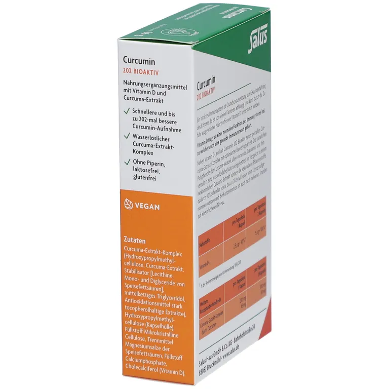 shopapotheke Curcumin 202 Bioaktiv Kapseln mit Vitamin D und Curcuma-Extrakt Exklusive Angebote