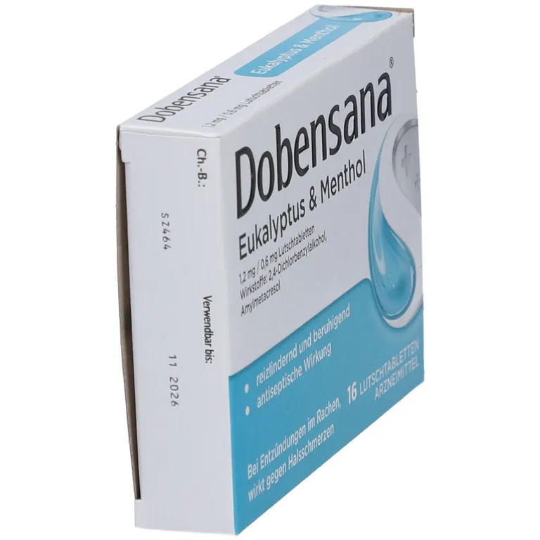 shopapotheke Dobensana Eukalyptus & Menthol 1.2mg/0.6mg Lutschtabletten Kauf eins, bekomm eins gratis