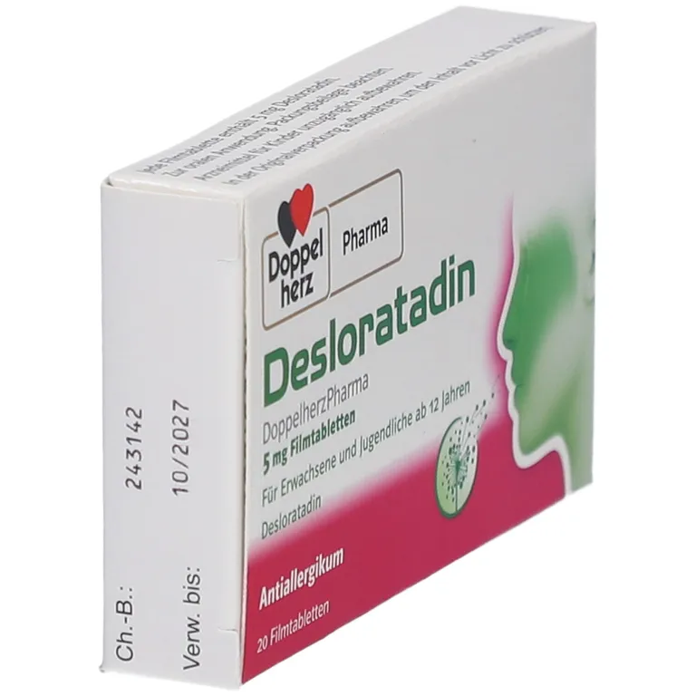 shopapotheke Desloratadin DoppelherzPharma 5 mg Filmtabletten Wochenangebot