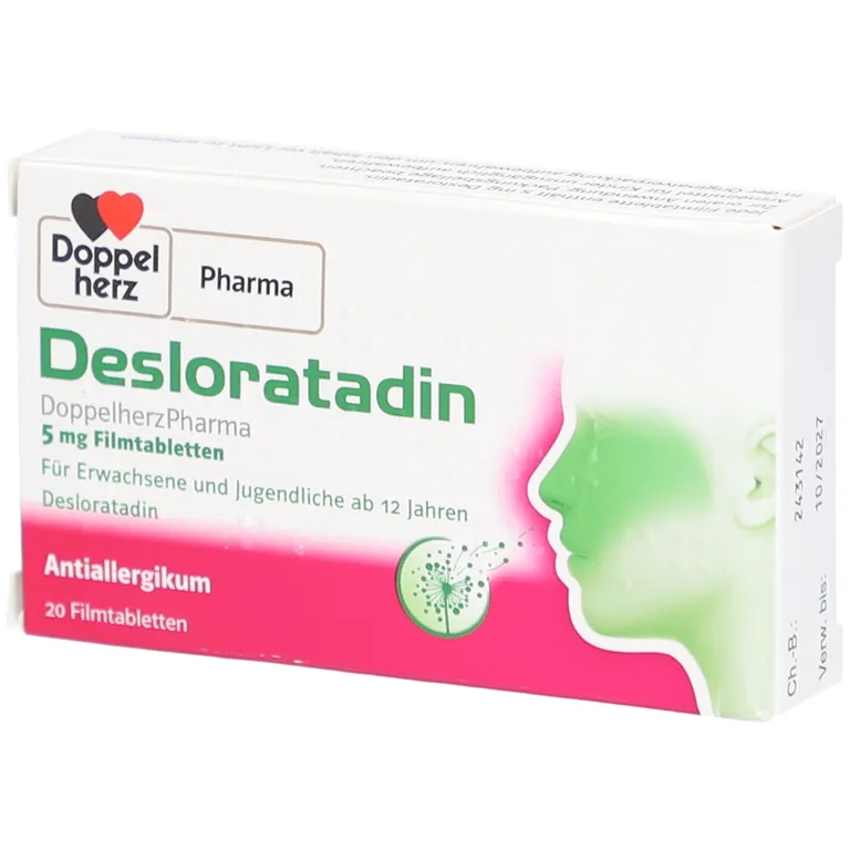 shopapotheke Desloratadin DoppelherzPharma 5 mg Filmtabletten Wochenangebot