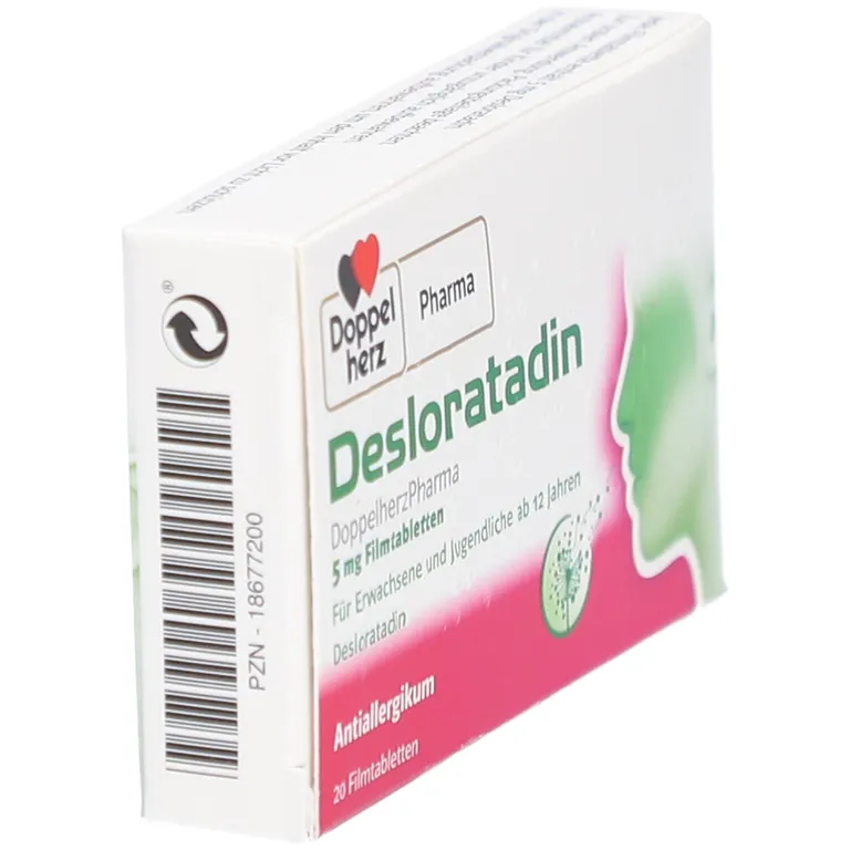 shopapotheke Desloratadin DoppelherzPharma 5 mg Filmtabletten Wochenangebot