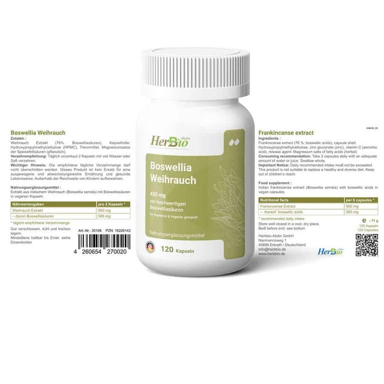 shopapotheke HerbBio Boswellia Weihrauch hochdosiert Super Rabatt