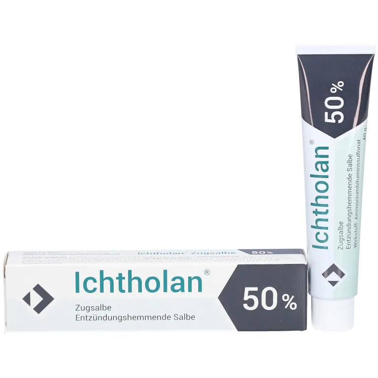 shopapotheke Ichtholan® 50 % Salbe – Zur Behandlung von Furunkeln und tiefen Abszessen Kostenloser Versand international