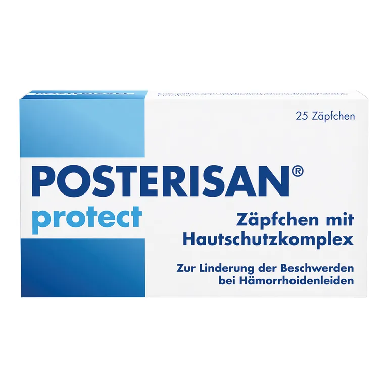 shopapotheke Posterisan protect Hämorrhoidenzäpfchen bei Reizungen als Hautschutz und zur Prophylaxe 20 Stk Fabrikladen