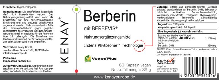 shopapotheke Berberin mit Berbevis® KENAY® Osterangebot