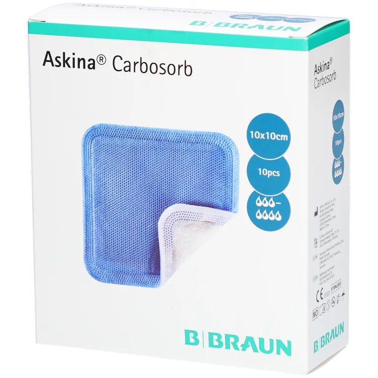 shopapotheke Askina® Carbosorb nicht haftende Wundauflage 10x10 cm Heißer Verkauf