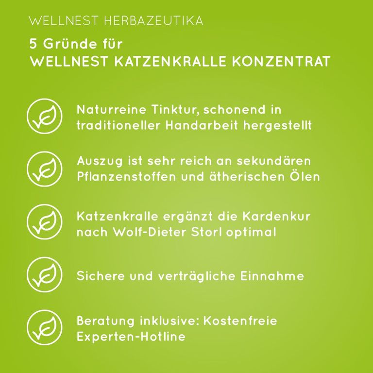 shopapotheke Bio Katzenkralle Konzentrat Wellnest Urtinktur Neueste Mode