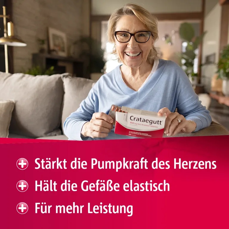 shopapotheke Crataegutt® 450 mg Herz-Kreislauf-Tabletten Super Sparpreis