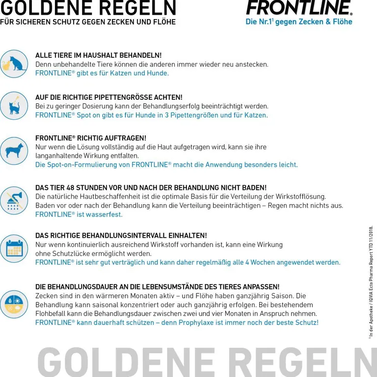 shopapotheke FRONTLINE® SPOT ON Katze gegen Zecken und Flöhe Super Rabatt