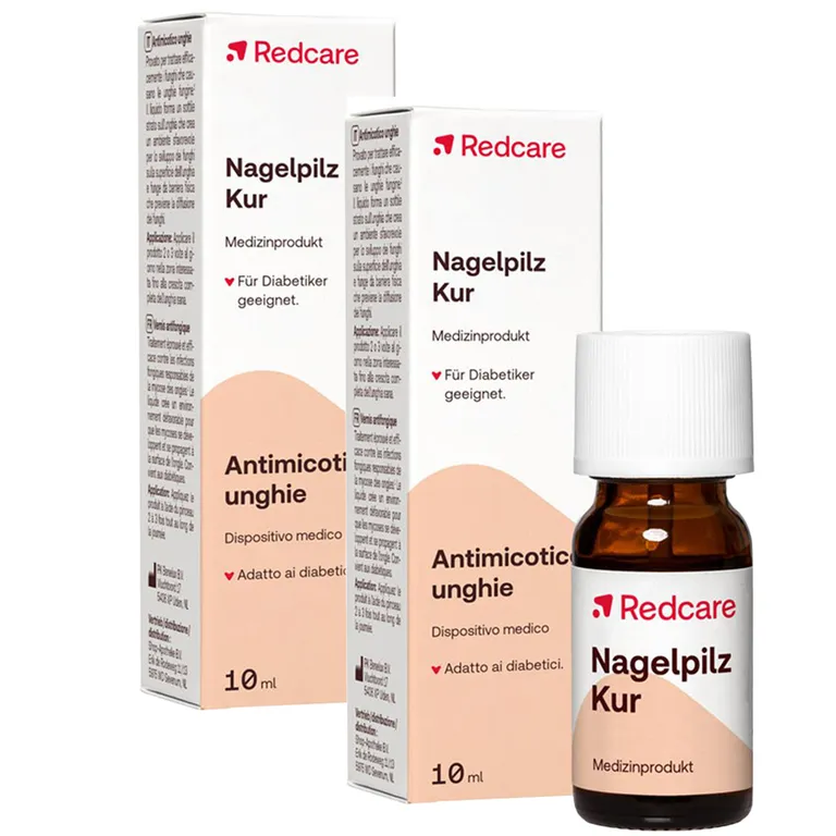 shopapotheke Redcare Nagelpilzkur Doppelpack 50% Rabatt für begrenzte Zeit