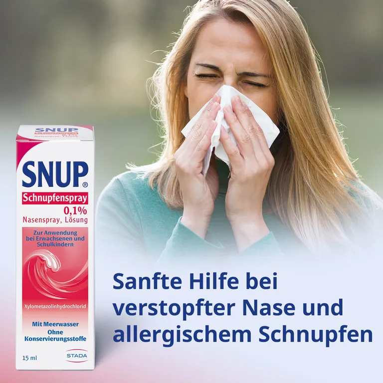 shopapotheke Snup® Nasen- & Schnupfenspray 0.1% mit Meerwasser 2025
