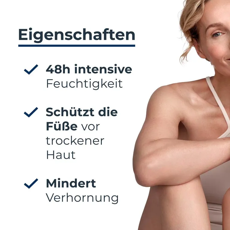 shopapotheke Eucerin® UreaRepair 10% Urea Fußcreme – Intensive Pflege und Feuchtigkeit für trockene bis extrem trockene Füße - Jetzt 20% sparen mit Code "eucerin20" + Eucerin AtopiControl Hydro-Lotion 20ml GRATIS Versandkostenfrei