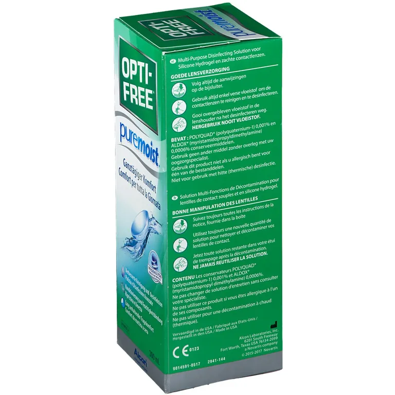 shopapotheke OPTI-FREE® Puremoist® Kontaktlinsenpflegemittel Top Angebot