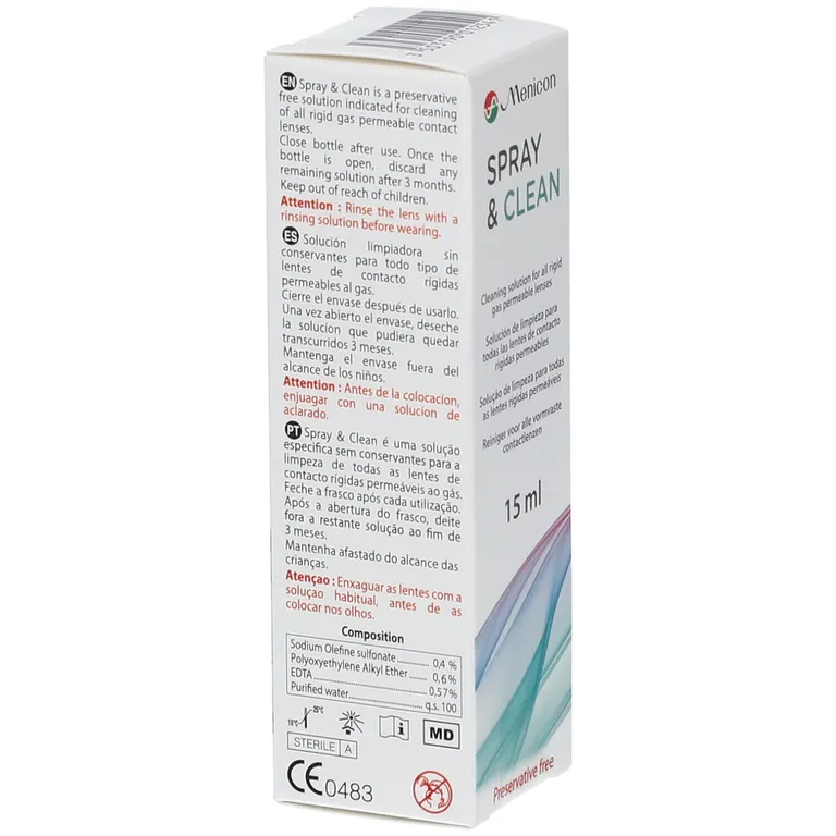 shopapotheke Menicon Spray & Clean Riesige Ersparnisse