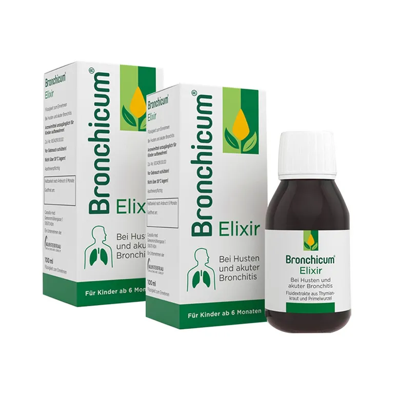 shopapotheke Bronchicum Elixir - Hustensaft bei akuter Bronchitis und Husten Neueste Stile