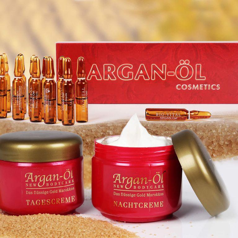 shopapotheke Bio-Vital Pflegeset 3-tlg. Argan-Öl Tag- und Nachtcreme mit Arganöl-Ampullen (15 Stk.) Bis zu 50% Rabatt