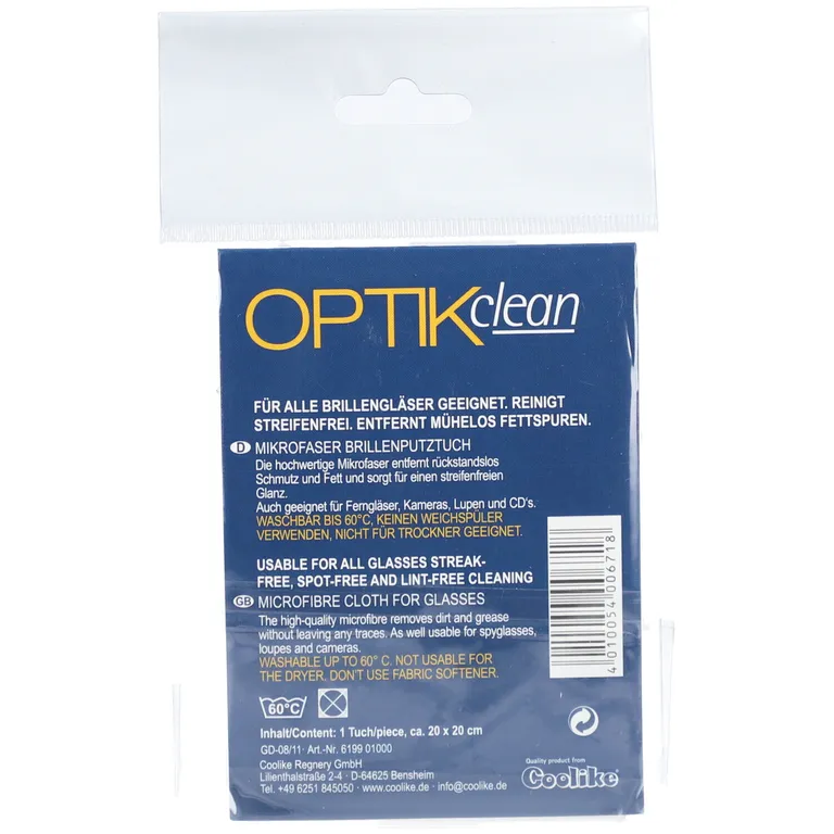 shopapotheke OPTIKclean Brillenreinigungstuch aus Microfaser Bis zu 55% Rabatt