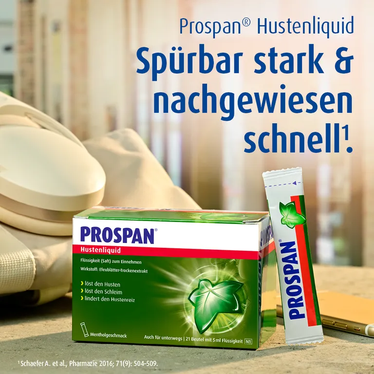 shopapotheke Prospan® Hustenliquid im Stickbeutel Schlussverkauf