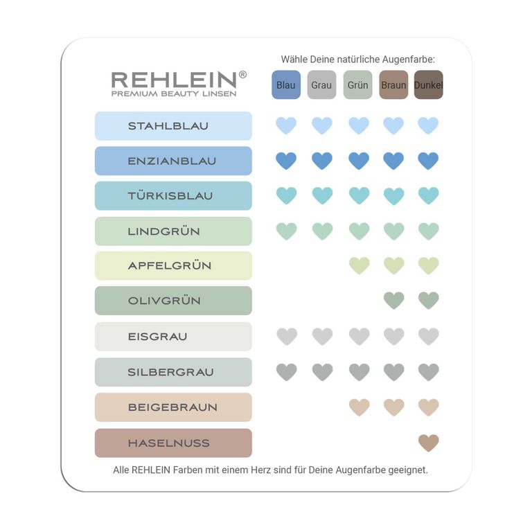 shopapotheke REHLEIN Farbige Kontaktlinsen SILBERGRAU Online Shopping