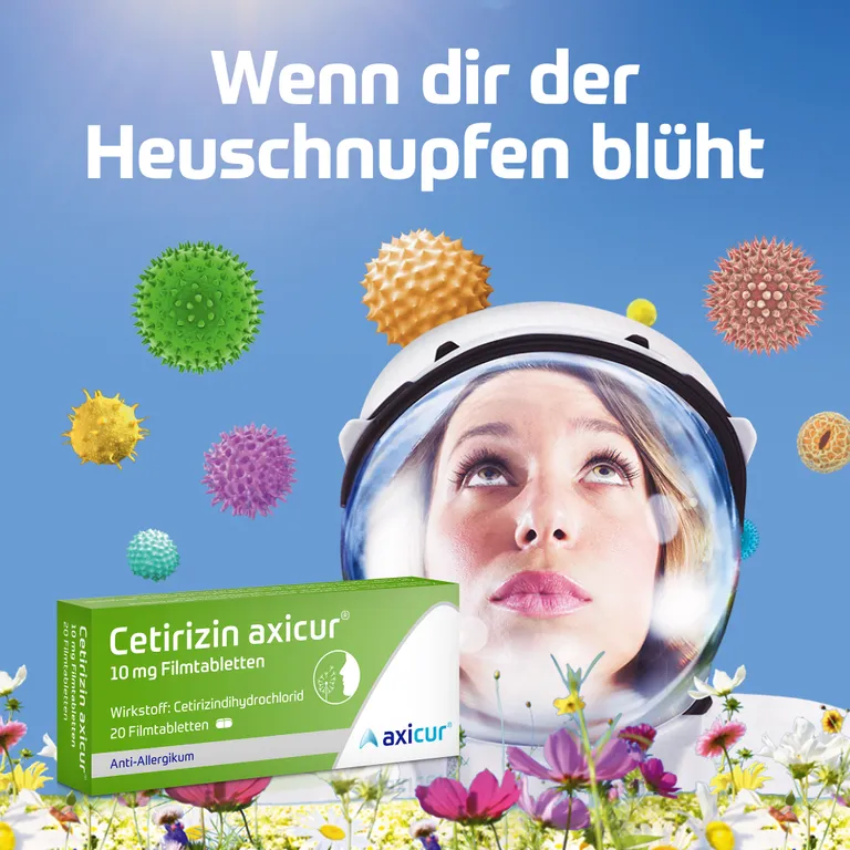 shopapotheke Cetirizin axicur® Letzte 3 Tage