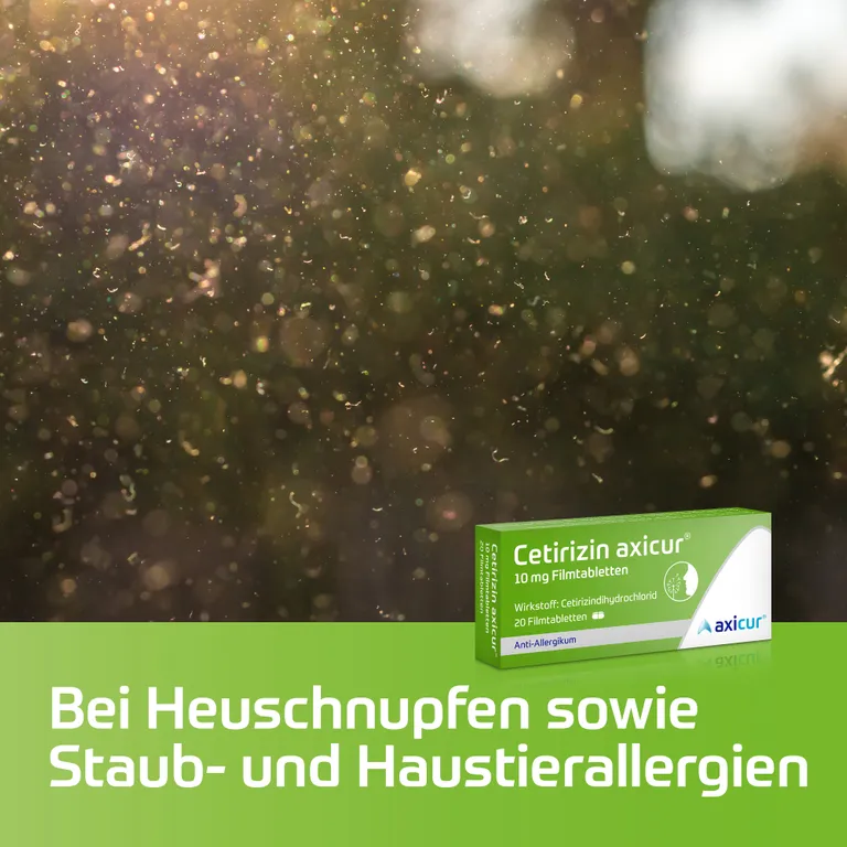 shopapotheke Cetirizin axicur® Letzte 3 Tage