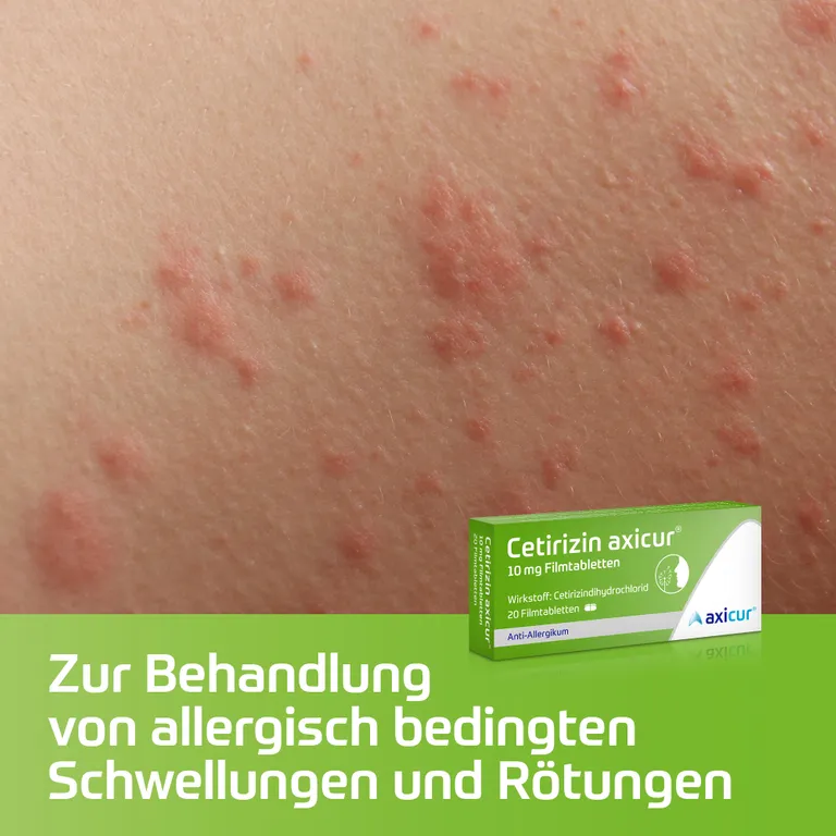 shopapotheke Cetirizin axicur® Letzte 3 Tage