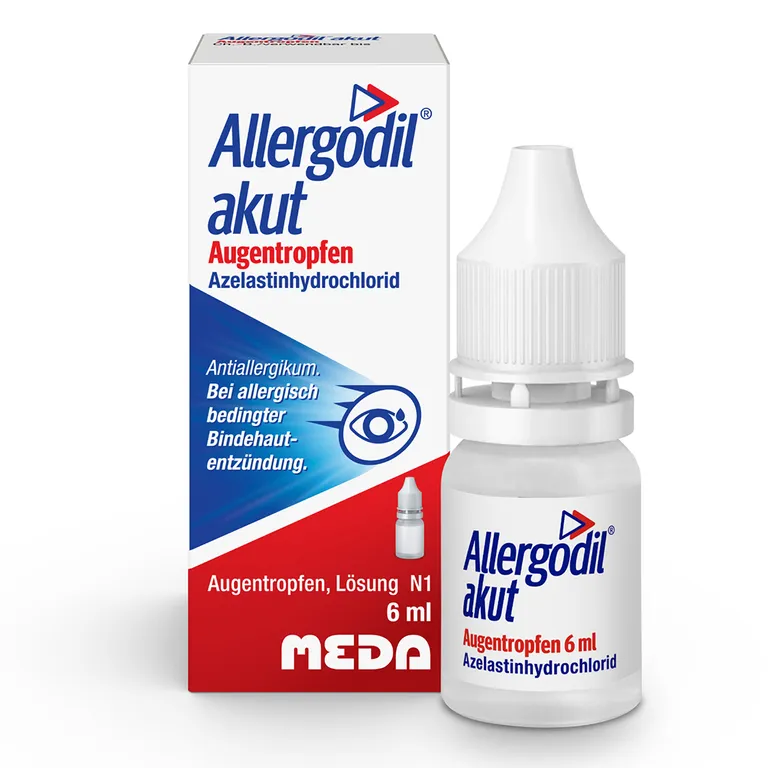 shopapotheke Allergodil® akut Augentropfen: Lindernde Lösung für die Augen bei Pollenallergie Heuschnupfen nicht-saisonaler Allergie - Jetzt 10% mit dem Code cooper10 sparen*