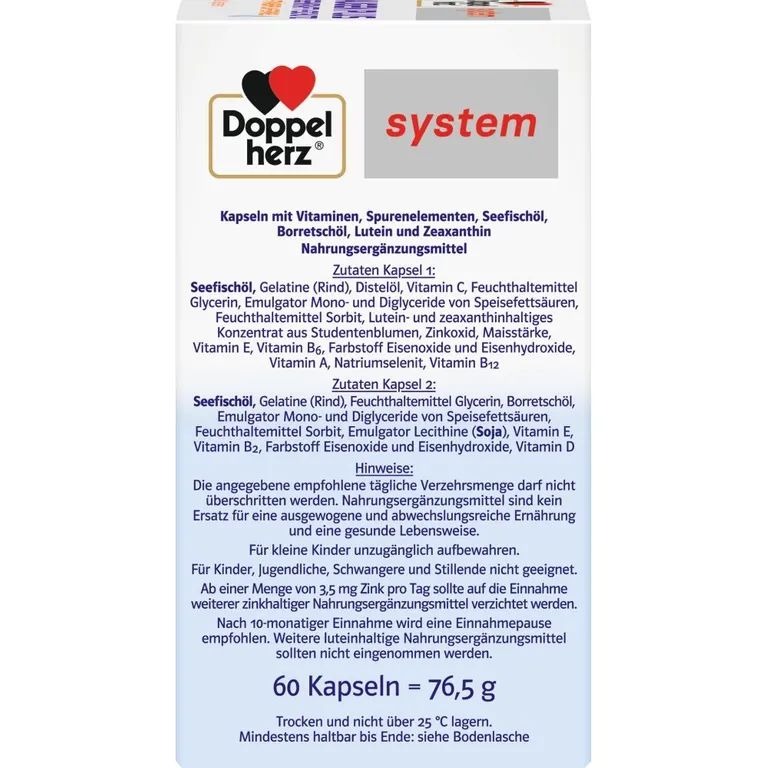 shopapotheke Doppelherz® system AUGEN PLUS SEHKRAFT + SCHUTZ Nur noch ein Tag übrig