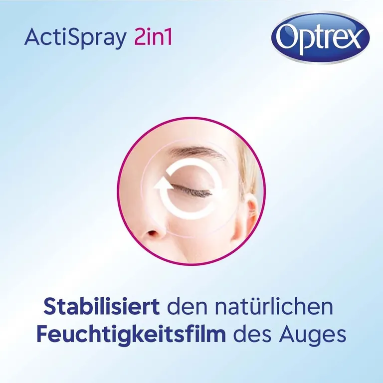 shopapotheke Optrex ActiSpray 2in1 Augenspray für trockene & gereizte Augen Limitierter Zeitrabatt